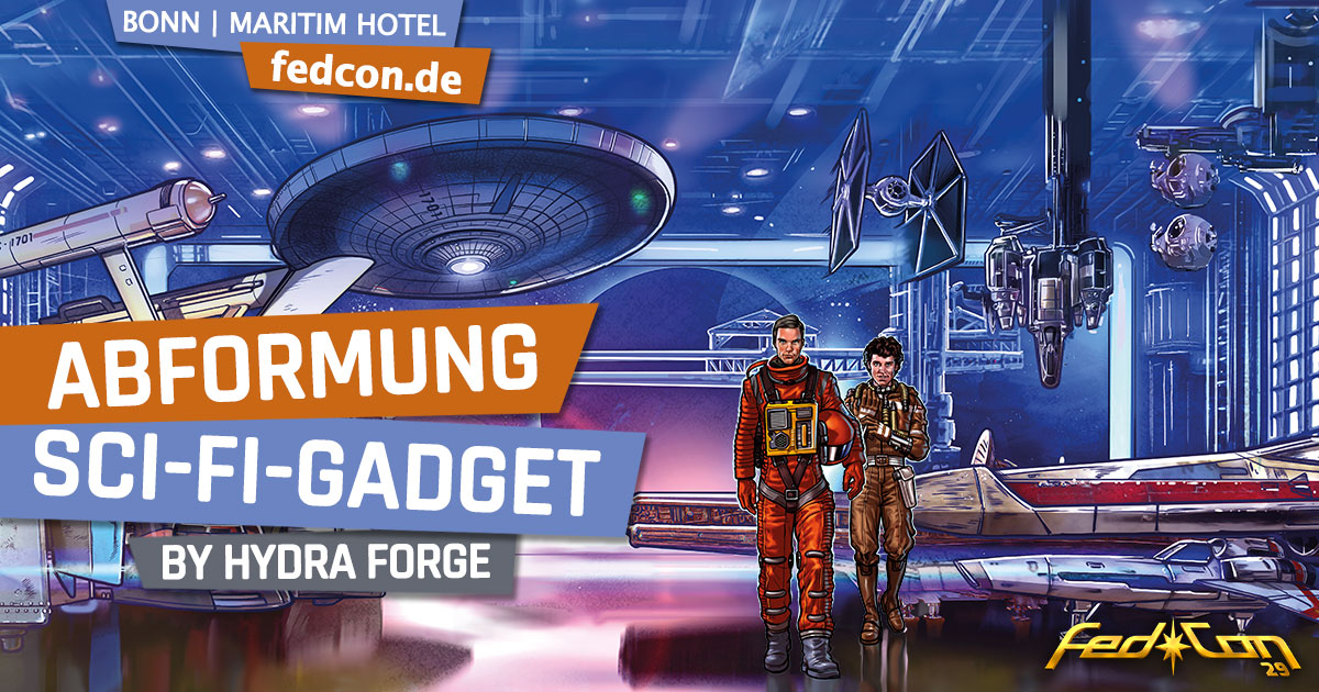 FedCon 29 | Workshop | Abformung Sci-Fi-Gadget | by Hydra Forge