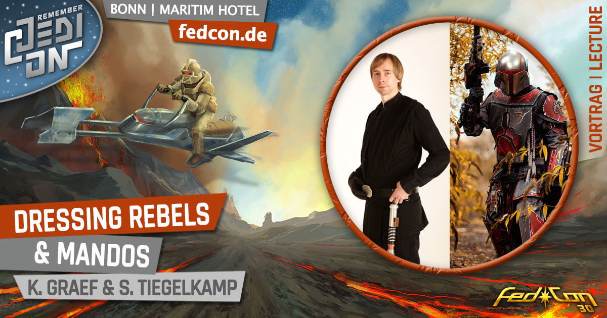 FedCon 30 | Vortrag | Dressing Rebels & Mandos | Karsten Graef & Sven Tiegelkamp