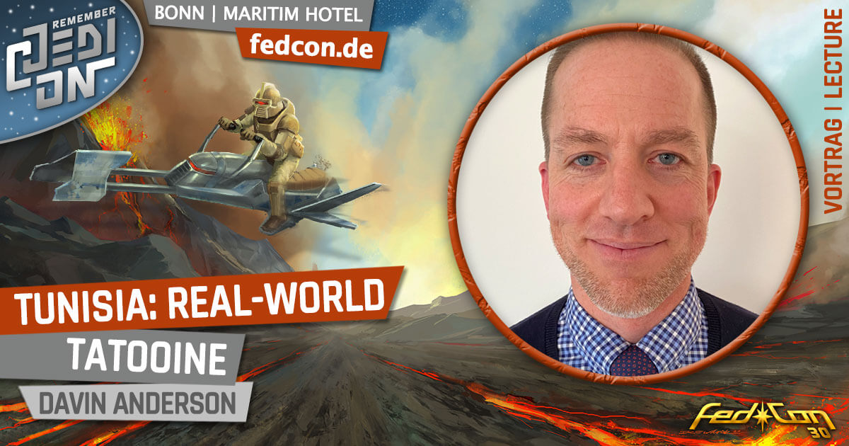 FedCon 30 | Vortrag | Tunisia: Real-world Tatooine | Davin Anderson