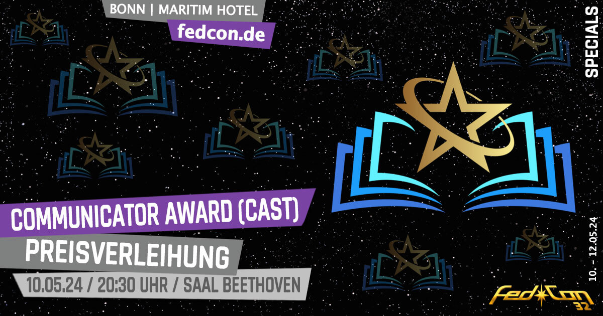 FedCon 32 | Specials | Communicator Award (CAST) - Preisverleihung